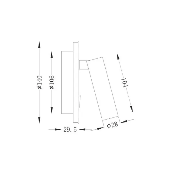 Maytoni Technical C176-WL-01-6W-MG Спот Ios 176, изображение 3
