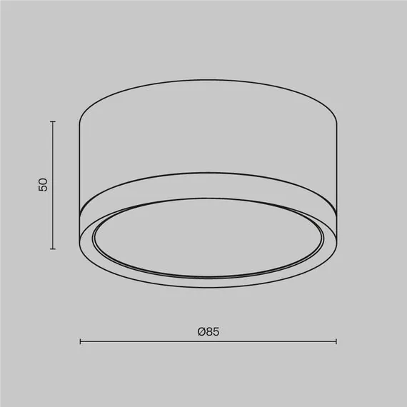 Maytoni Technical C086CL-GX53-SRD-W Светильник потолочный Hoop, изображение 8