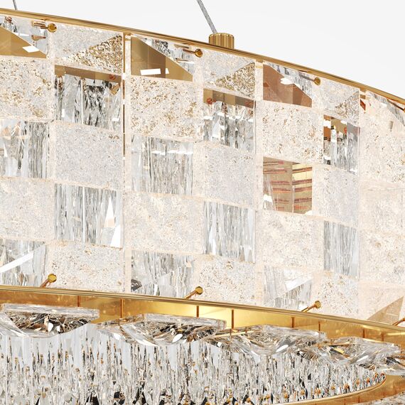 Maytoni Decorative MOD336PL-L120G3K Люстра подвесная светодиодная Castello, изображение 2