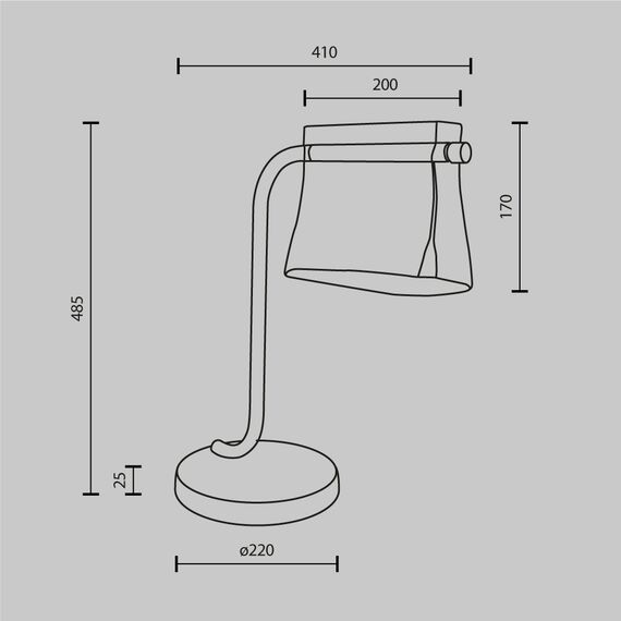 Maytoni MOD170TL-L8BS3K Настольная лампа светодиодная Cabaret, изображение 11