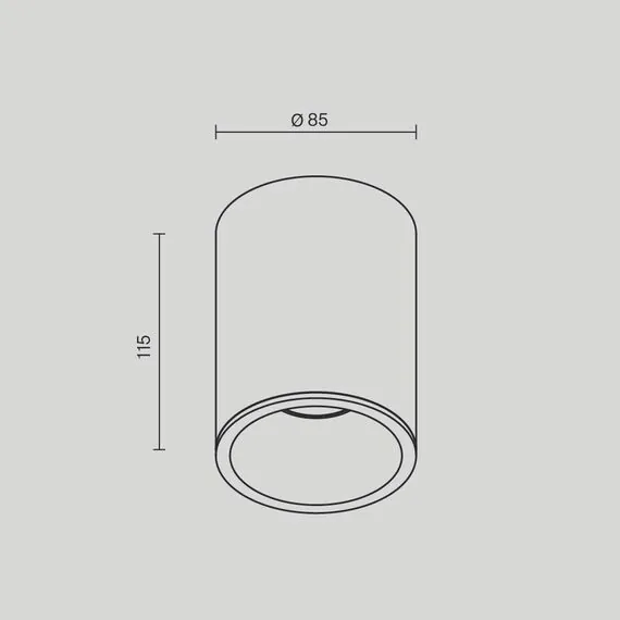Maytoni Technical C029CL-01B Потолочный светильник Alfa, изображение 8