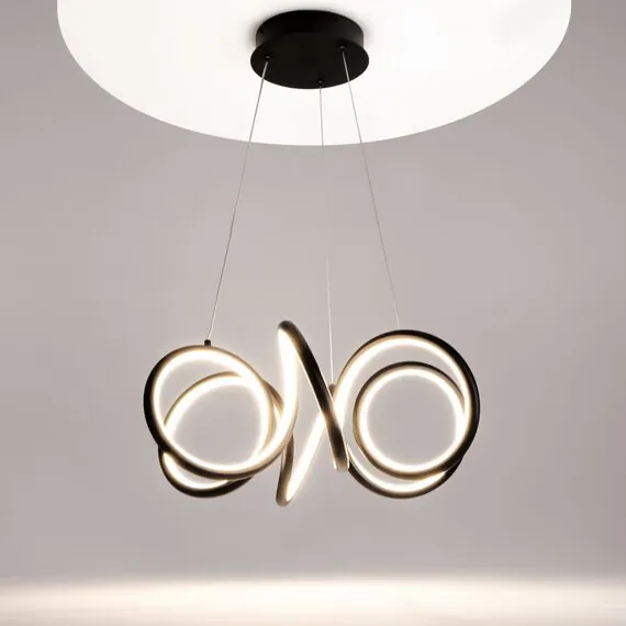 Maytoni Decorative MOD241PL-L60BK Люстра Curve, изображение 4