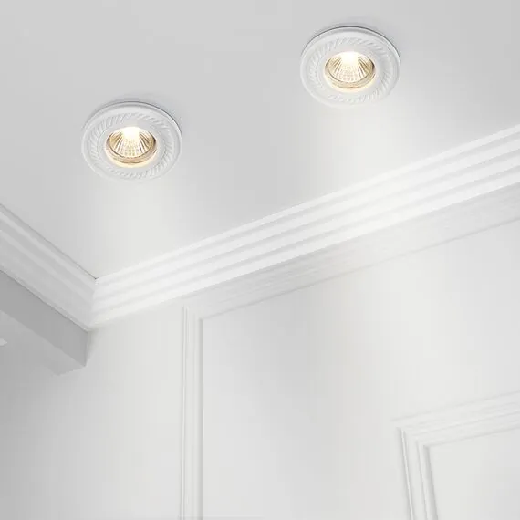 Maytoni Decorative DL283-1-01-W Встраиваемый светильник Gyps Classic, изображение 2