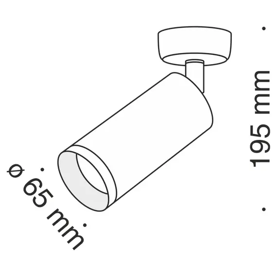 Maytoni Technical C017CW-01W Спот Focus, изображение 4