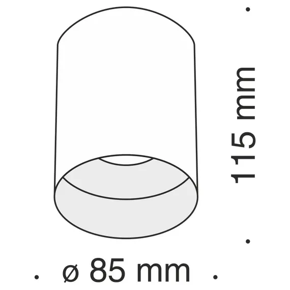 Maytoni Technical C014CL-01W Потолочный светильник Alfa, изображение 5