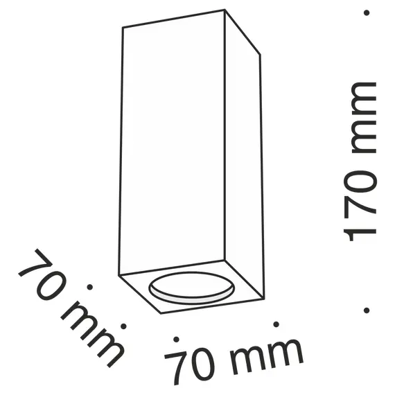 Maytoni Technical C006CW-01W Светильник потолочный Conik Gyps, изображение 3