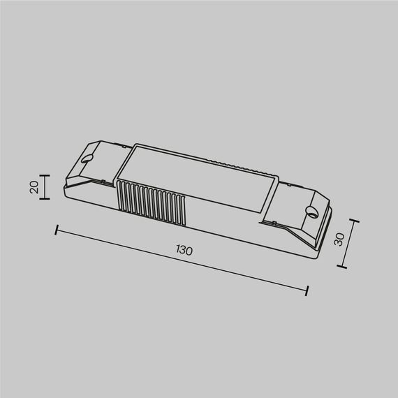Maytoni Technical PSL-DL40-3CCT-150-300mA Блок питания 23-40В 5-12Вт IP20 Dali, изображение 4