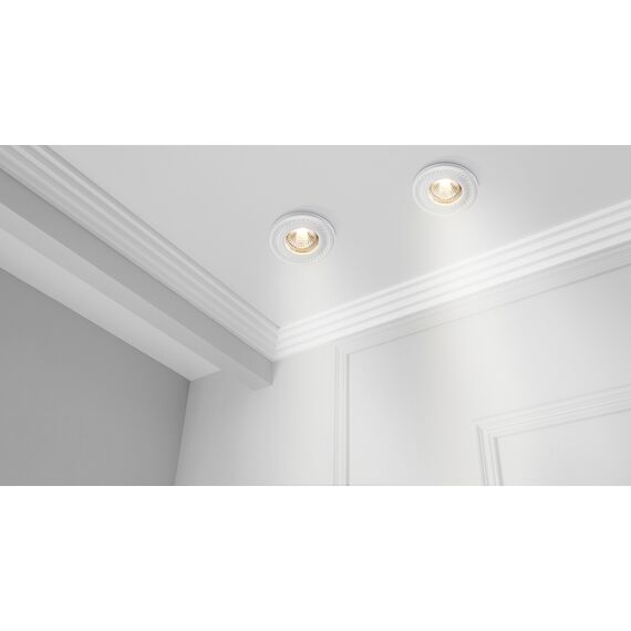 Maytoni Decorative DL283-1-01-W Встраиваемый светильник Gyps Classic, изображение 3