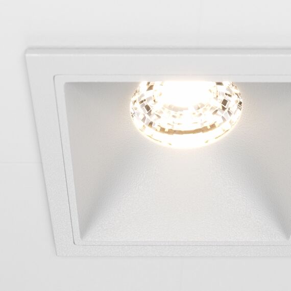 Maytoni Technical DL043-01-10W3K-D-SQ-W Модульный встраиваемый светодиодный светильник диммируемый Alfa LED, изображение 3