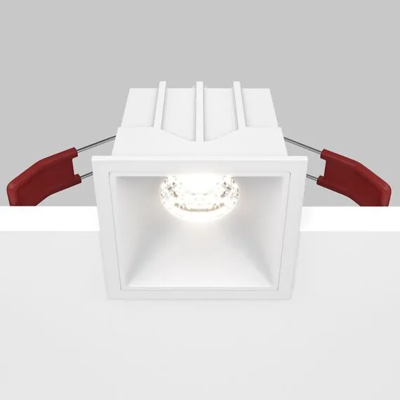 Maytoni Technical DL043-01-10W4K-SQ-W Модульный встраиваемый светодиодный светильник Alfa LED, изображение 4