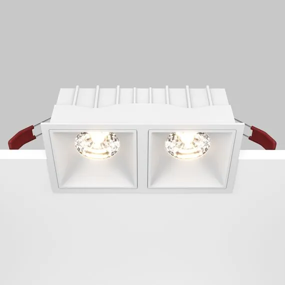 Maytoni Technical DL043-02-15W3K-D-SQ-W Модульный встраиваемый светодиодный светильник диммируемый Alfa LED, изображение 4