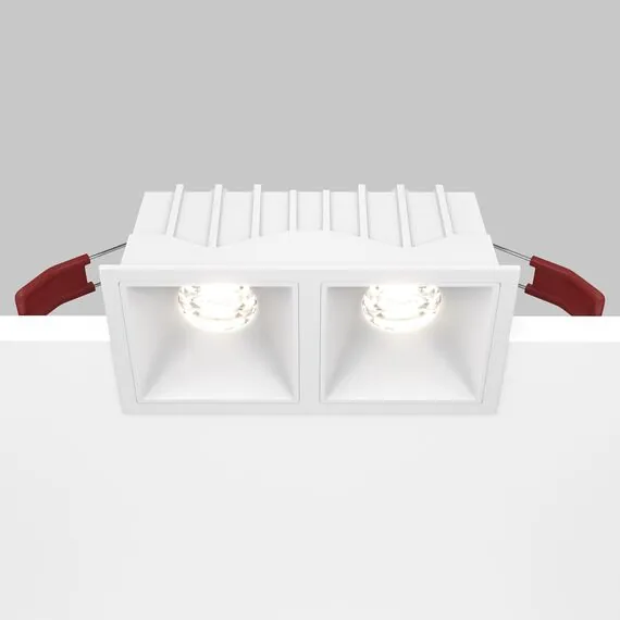 Maytoni Technical DL043-02-10W4K-D-SQ-W Модульный встраиваемый светодиодный светильник диммируемый Alfa LED, изображение 4