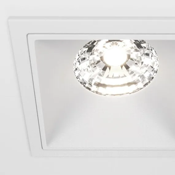 Maytoni Technical DL043-01-15W4K-D-SQ-W Модульный встраиваемый светодиодный светильник диммируемый Alfa LED, изображение 2