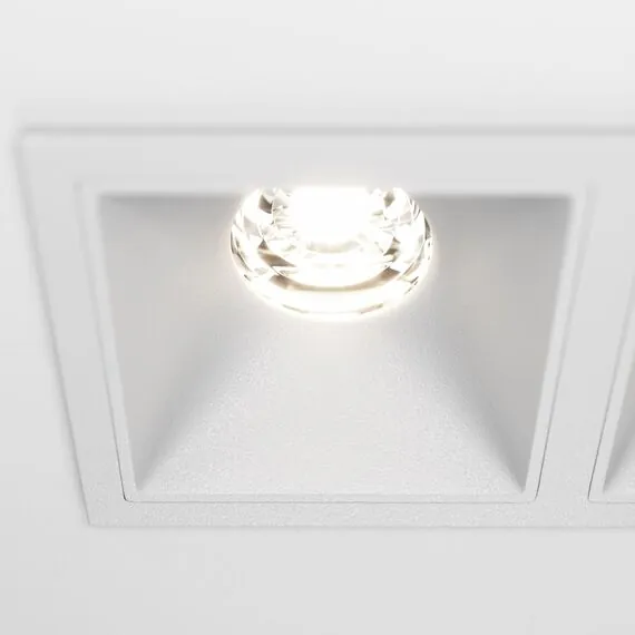 Maytoni Technical DL043-02-10W4K-D-SQ-W Модульный встраиваемый светодиодный светильник диммируемый Alfa LED, изображение 2