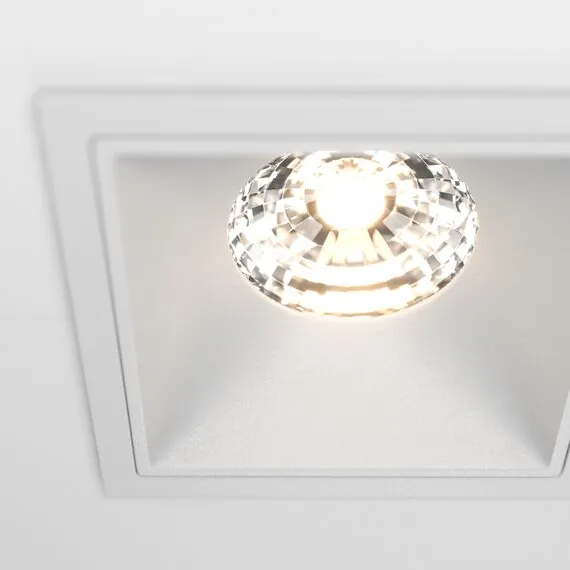 Maytoni Technical DL043-02-15W3K-D-SQ-W Модульный встраиваемый светодиодный светильник диммируемый Alfa LED, изображение 2