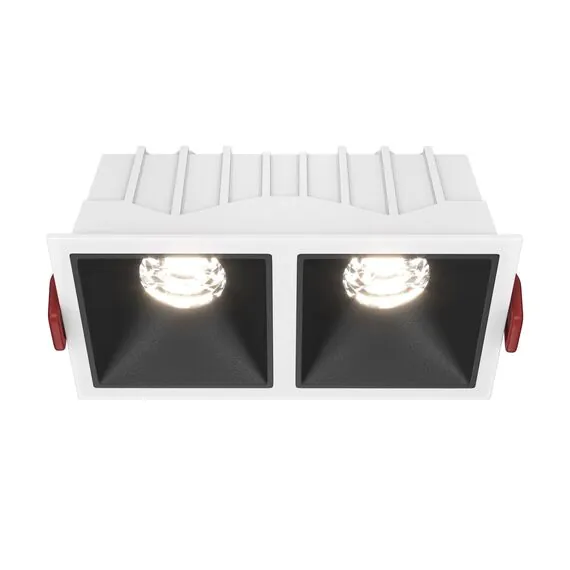 Maytoni Technical DL043-02-10W4K-D-SQ-WB Модульный встраиваемый светодиодный светильник диммируемый Alfa LED