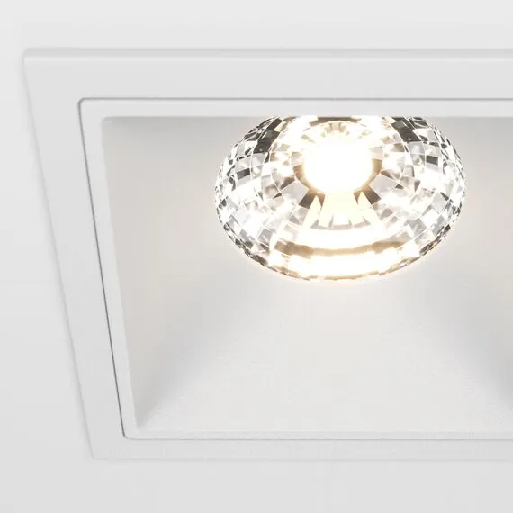 Maytoni Technical DL043-01-15W3K-D-SQ-W Модульный встраиваемый светодиодный светильник диммируемый Alfa LED, изображение 2