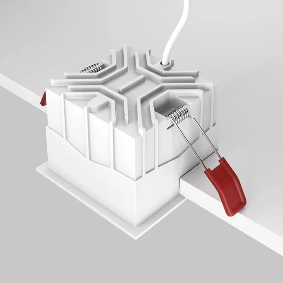 Maytoni Technical DL043-01-15W3K-D-SQ-W Модульный встраиваемый светодиодный светильник диммируемый Alfa LED, изображение 6