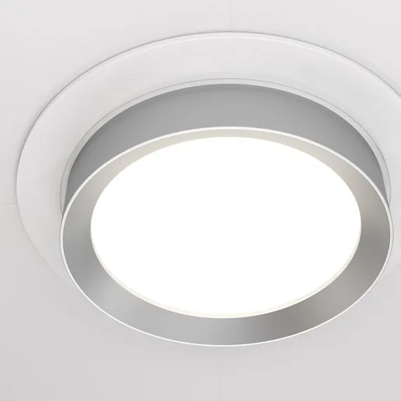 Maytoni Technical DL086-GX53-RD-WS Светильник встраиваемый Hoop, изображение 2