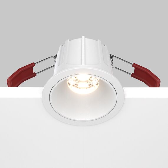 Maytoni Technical DL043-01-10W3K-RD-W Модульный встраиваемый светодиодный светильник Alfa LED, изображение 4