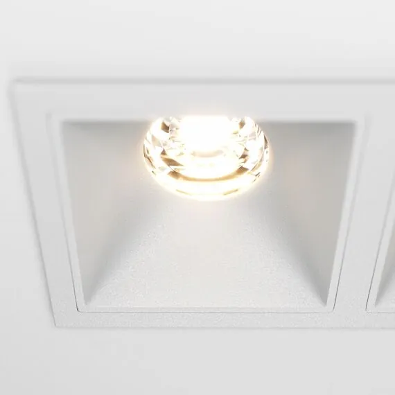Maytoni Technical DL043-02-10W3K-D-SQ-W Модульный встраиваемый светодиодный светильник диммируемый Alfa LED, изображение 2