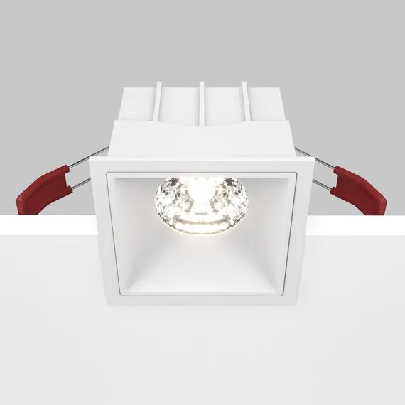 Maytoni Technical DL043-01-15W4K-D-SQ-W Модульный встраиваемый светодиодный светильник диммируемый Alfa LED, изображение 4