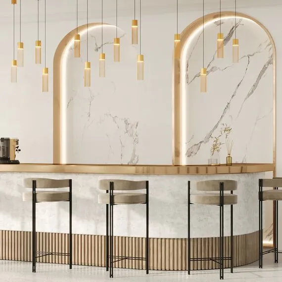 Maytoni Decorative MOD190PL-L5G3K Светильник подвесной светодиодный Imaginary, изображение 5
