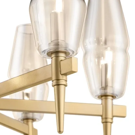 Maytoni Decorative H002PL-06G Люстра на штанге Lita, изображение 6