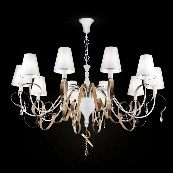 Maytoni Decorative ARM010-10-W Подвесная люстра Intreccio, изображение 2