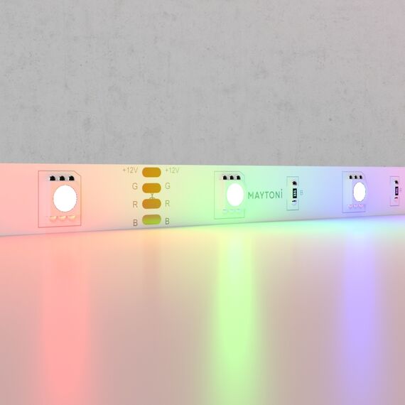 Maytoni Led Strip 10126 Светодиодная лента 7,2Вт/м 12V IP20 RGB 10126