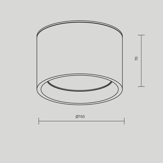 Maytoni Technical C090CL-10W3K-W Потолочный светильник Hydra, изображение 6