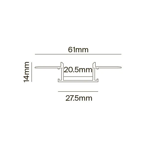 Maytoni Led Strip ALM011S-2M Профиль для ленты, изображение 7