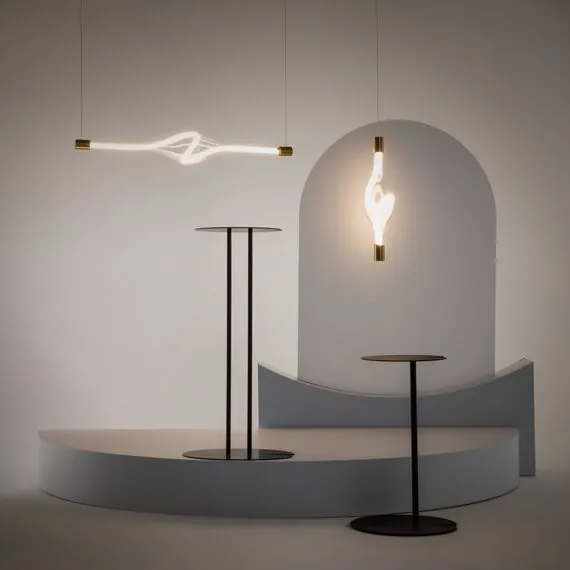 Maytoni Decorative MOD290PL-L23BS3K Светильник подвесной светодиодный Loop, изображение 4
