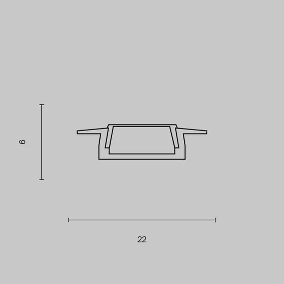 Maytoni Led Strip ALM004S-2M Профиль для ленты, изображение 5