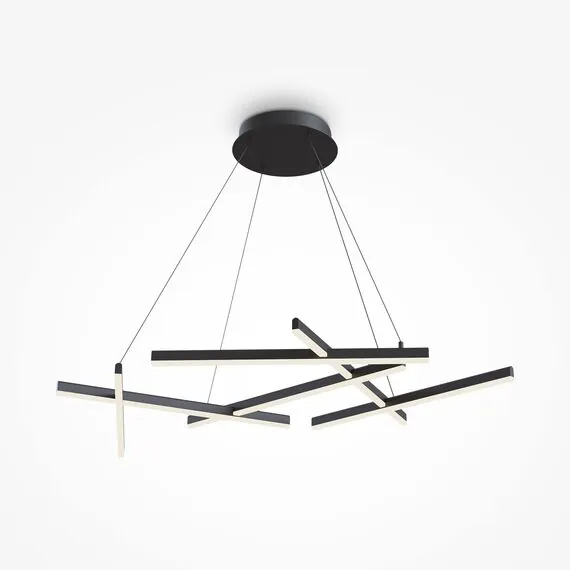 Maytoni Decorative MOD016PL-L80BK Подвесной светильник Line, изображение 3