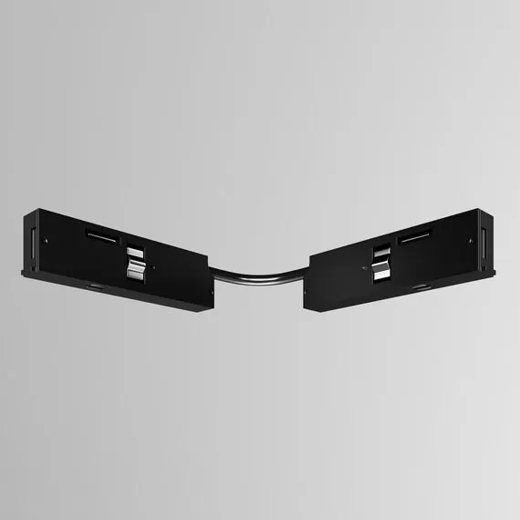 Maytoni TRA184CPC-1B-7.5 Коннектор питания угловой LEVITY, изображение 2