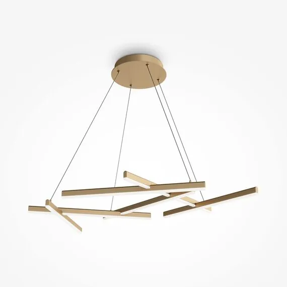 Maytoni Decorative MOD016PL-L80GK Подвесной светильник Line, изображение 4