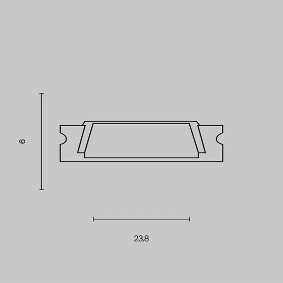 Maytoni Led Strip ALM002S-2M Профиль для ленты, изображение 5