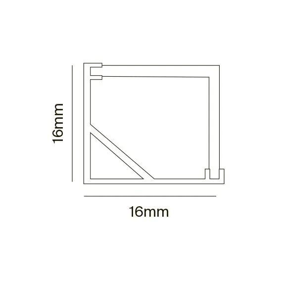 Maytoni Led Strip ALM009S-2M Профиль для ленты, изображение 4