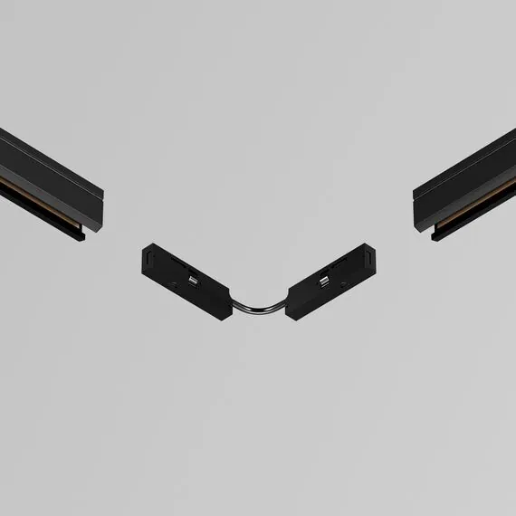 Maytoni TRA184CPC-1B-7.5 Коннектор питания угловой LEVITY, изображение 4