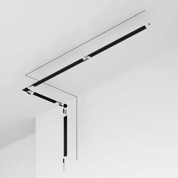 Maytoni Technical TRX184-131B Шинопровод магнитный встраиваемый Levity, изображение 5