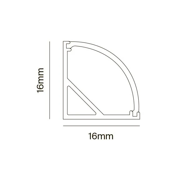Maytoni Led Strip ALM008S-2M Профиль для ленты, изображение 4