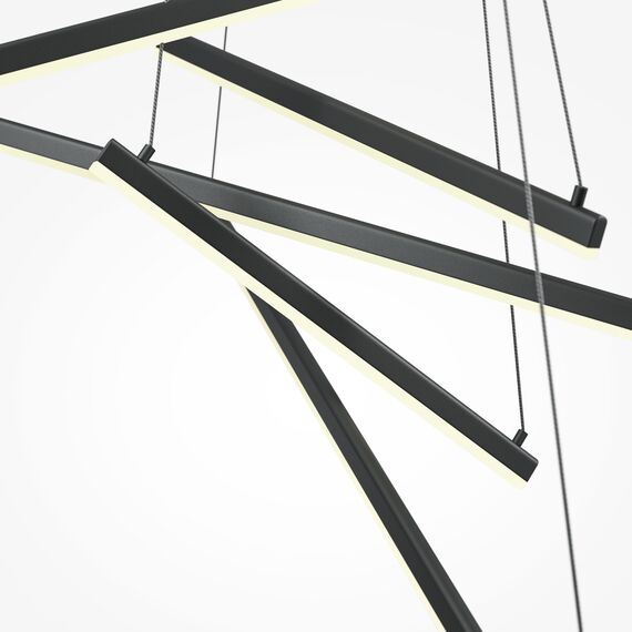 Maytoni Decorative MOD016PL-L96BK Люстра Line, изображение 2