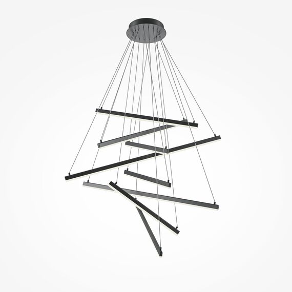 Maytoni Decorative MOD016PL-L96BK Люстра Line, изображение 3