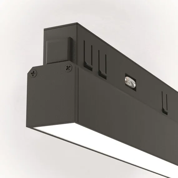 Maytoni Technical TR030-4-12W3K-WW-DS-B Трековый магнитный светодиодный светильник диммируемый Exility BASIS, изображение 2
