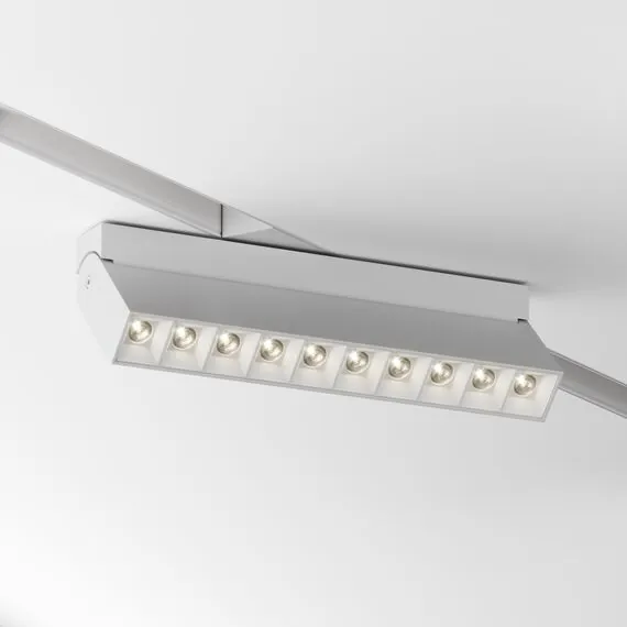 Maytoni Technical TR077-2-20W3K-W Трековый магнитный светодиодный светильник Points Rot Gravity, изображение 2