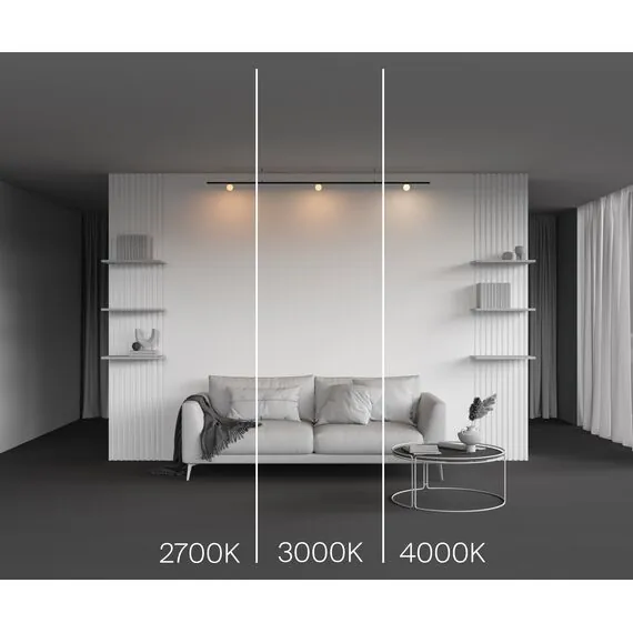 Maytoni Technical TR185-1-3W2.7K-B Трековый магнитный светодиодный светильник Levity Luna, изображение 7
