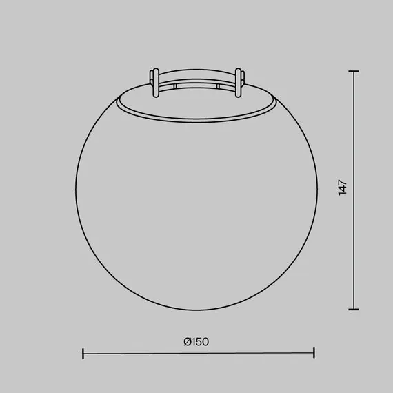 Maytoni Technical TR125B-10W3K-B Трековый светодиодный светильник Parity Luna, изображение 8
