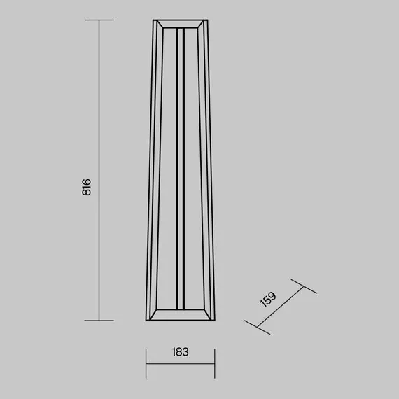 Maytoni O466FL-L12B3K1 Уличный ландшафтный светодиодный светильник Luft, изображение 10
