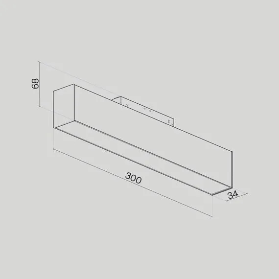Maytoni Technical TR012-2-12W4K-W Трековый светильник для магнитного шинопровода S35 Basis, изображение 6
